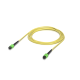 OS2 MPO-12 APC Fiber Patch Cable 3M